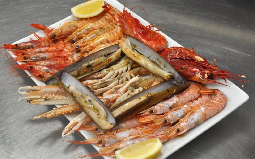 Marisco a la plancha: saludable y delicioso