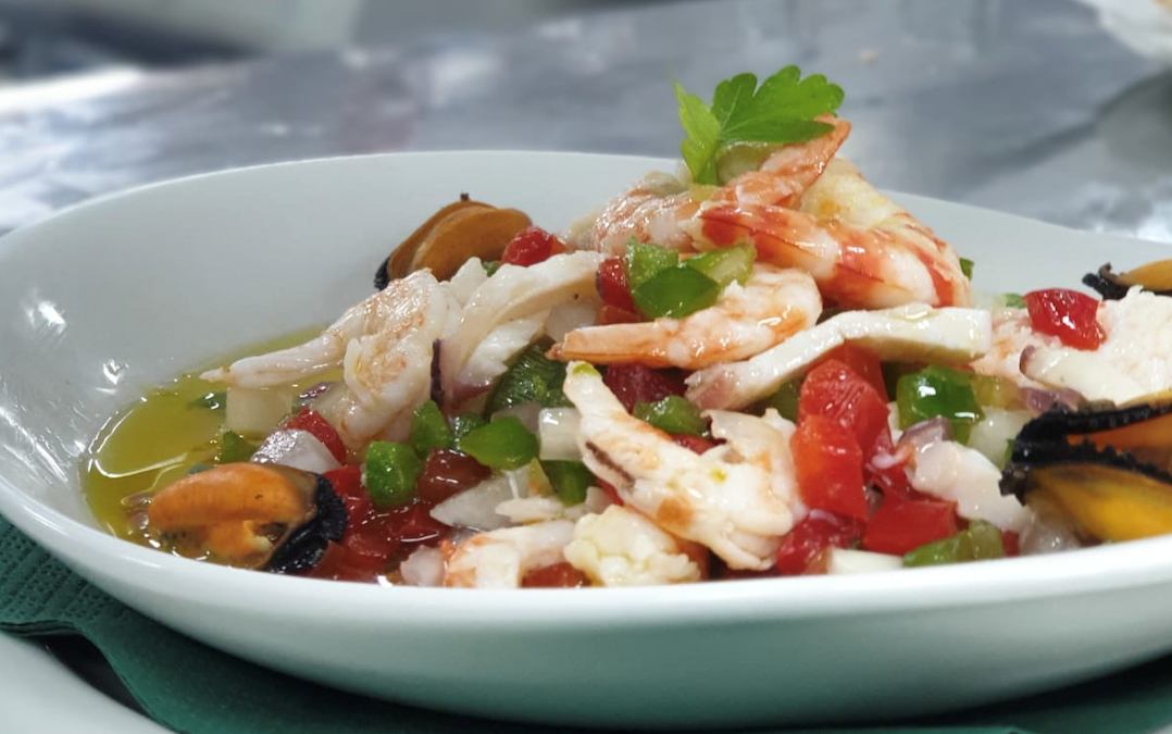 El salpicón de marisco, un plato muy recomendado en verano